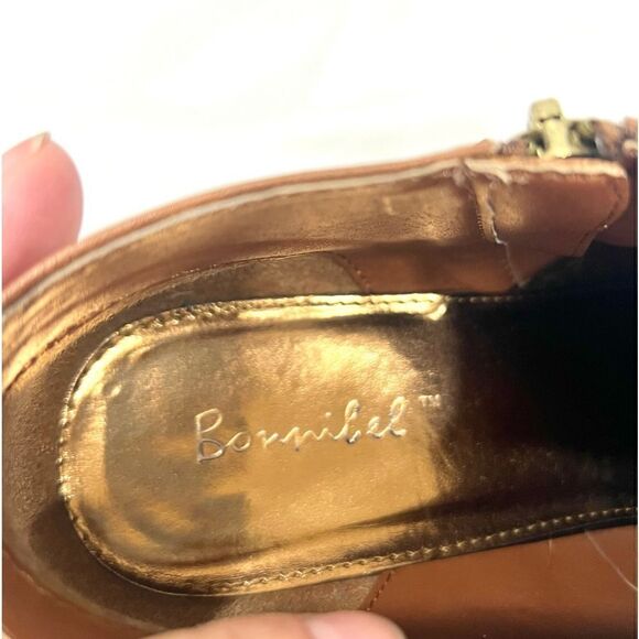 Bonnibel caramel high heel booties size 10 - Picture 5 of 12